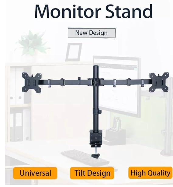 Desk Mount Dual LED LCD Monitor Stand Bracket 13 27 Inch Flat Screen Swivel Holder Desk Mount Dual LED LCD Monitor Stand Bracket 13 27 Inch Flat Screen Swivel Holder